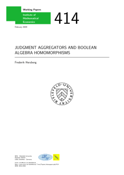 judgment aggregators and boolean algebra homomorphisms