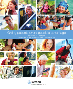 Giving patients every possible advantage