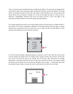 2.49- A university campus has200 classrooms and 400 faculty