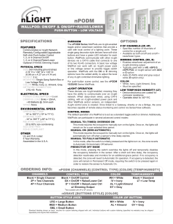 LOW VOLTAGE - Boston Light Source