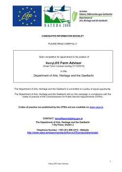 candidates information booklet