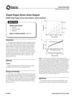 Singlet Oxygen Sensor Green Reagent