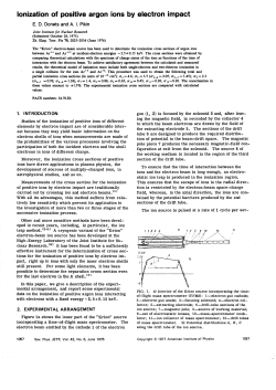Ionization of positive argon ions by electron impact