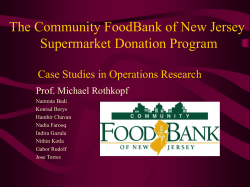Food Bank of New Jersey