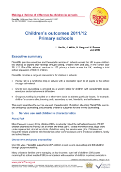 The impact of children`s difficulties