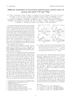 Different mechanism of two-proton emission from excited states of