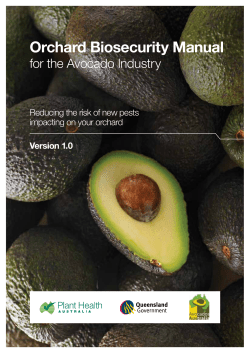 Orchard Biosecurity Manual