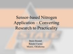 Brent Rendel, Wheat, Soybean, Corn Producer