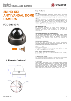 Secubest DIGITAL SURVEILLANCE SYSTEMS 2M HD