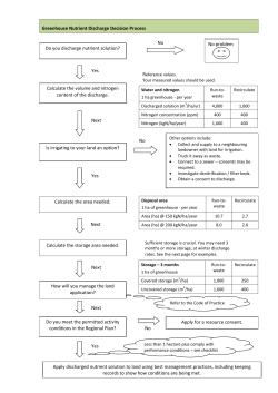 A guide to managing greenhouse nutrient solution