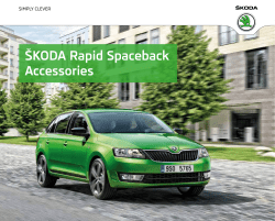 &Scaron;KODA Rapid Spaceback Accessories
