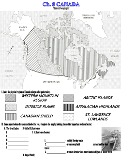 Ch. 8 CANADA