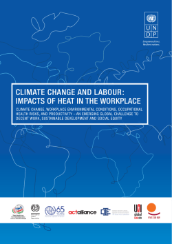 Climate Change and The Workplace