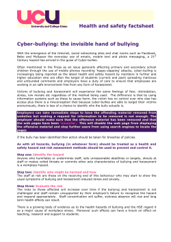 the invisible hand of bullying