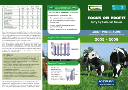 focus on profit - Kerry Agribusiness
