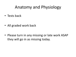Anatomy and Physiology