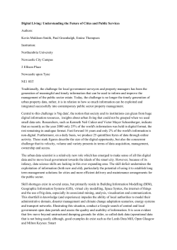 - Northumbria Research Link