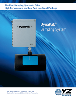 The Industry Leader in... Natural Gas, Light Liquid Hydrocarbon