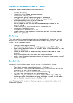 How to Prevent Stormwater and Waterway Pollution
