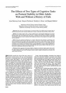The Effects of Two Types of Cognitive Tasks on
