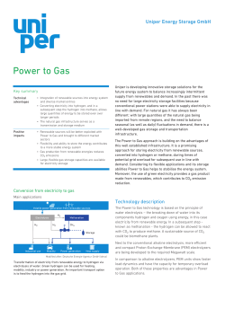 Power to Gas