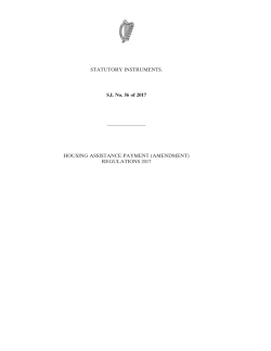 REGULATIONS 2017 - Irish Statute Book