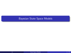 Bayesian State Space Models