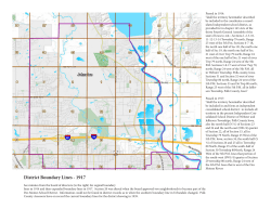 District Boundary Lines - 1917 - Johnston Community School District