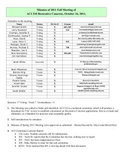 310 Decorative Concrete Minutes