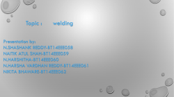 Shielded metal arc welding