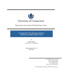 Department of Economics Working Paper Series