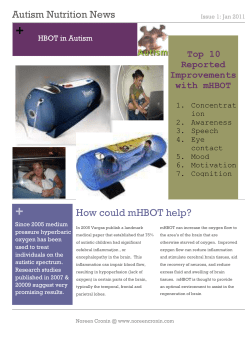 How could mHBOT help?