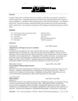Team player n Multi-tasker Excel Institute