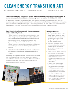 clean energy transition act - Alliance For Jobs And Clean Energy