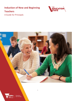 Principals Induction Guide for New Teachers (docx