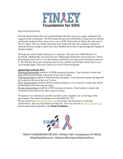 Finley Sponsor Form 2017