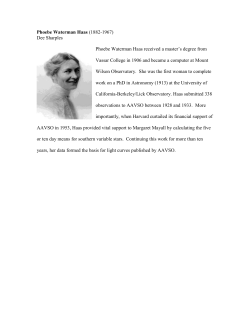 Phoebe Haas - Cambridge University Press