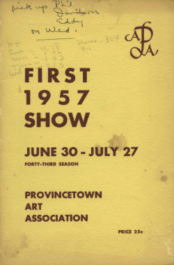 FiRST 1957 SHOW - Provincetown History Project