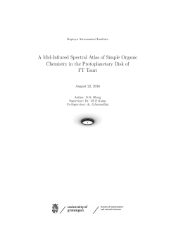 A Mid-Infrared Spectral Atlas of Simple Organic Chemistry in the