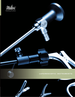 Brochure - Laparoscopic Instruments