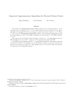 Improved Approximation Algorithms for Directed Steiner Forest