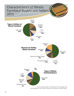 Characteristics of Illinois Farmland Buyers and Sellers 2015