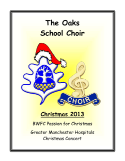 Christmas 2013 &ndash; Word Booklet