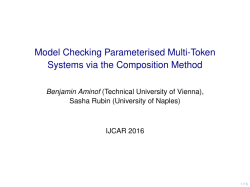 @let@token Model Checking Parameterised Multi