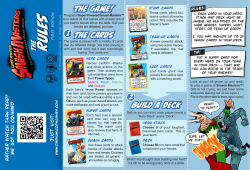 the game! build a deck the cards