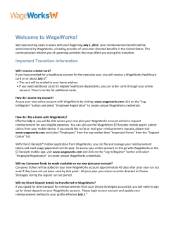 FSA Welcome Letter - Plans with Carryover