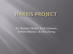 Harris Project