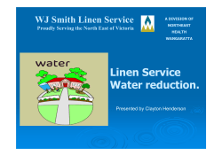 CLAYTON Linen Water Savings