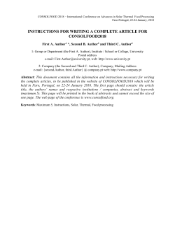 instructions for writing a paper for the conference `energy for