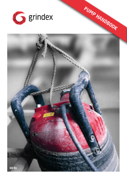 pump handbook - Grindex Pump
